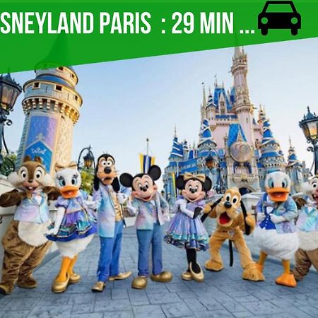 The Sunshine- Appart Cosy Proche Paris-Disney Avec Parking Prive Dans Residence 모 외부 사진