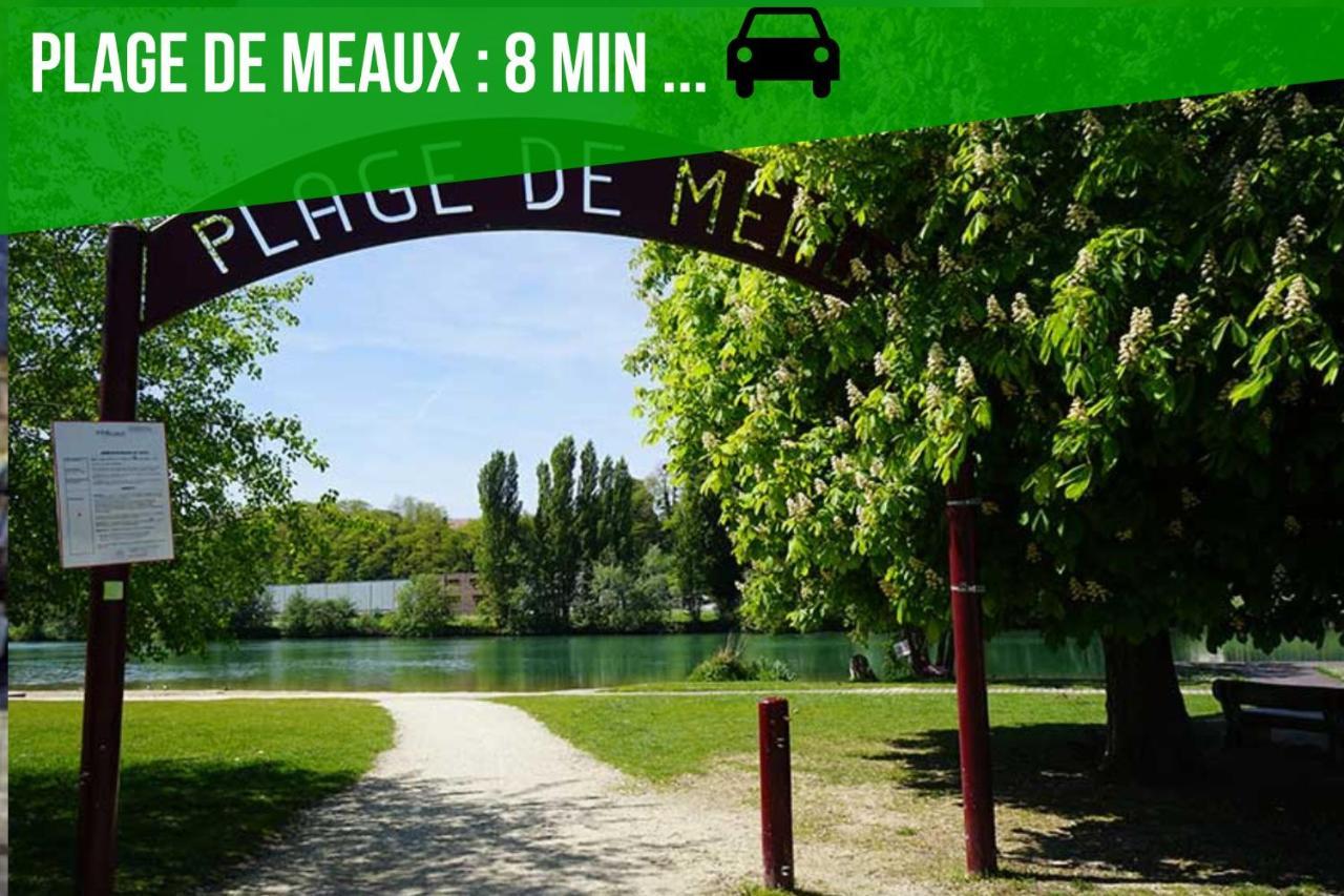 The Sunshine- Appart Cosy Proche Paris-Disney Avec Parking Prive Dans Residence 모 외부 사진