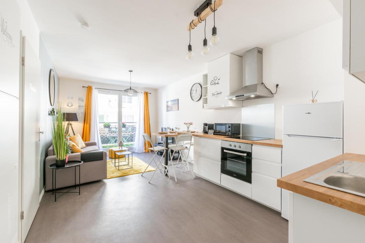 The Sunshine- Appart Cosy Proche Paris-Disney Avec Parking Prive Dans Residence 모 외부 사진