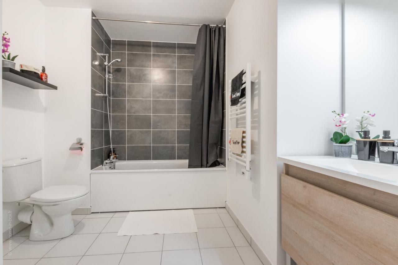 The Sunshine- Appart Cosy Proche Paris-Disney Avec Parking Prive Dans Residence 모 외부 사진