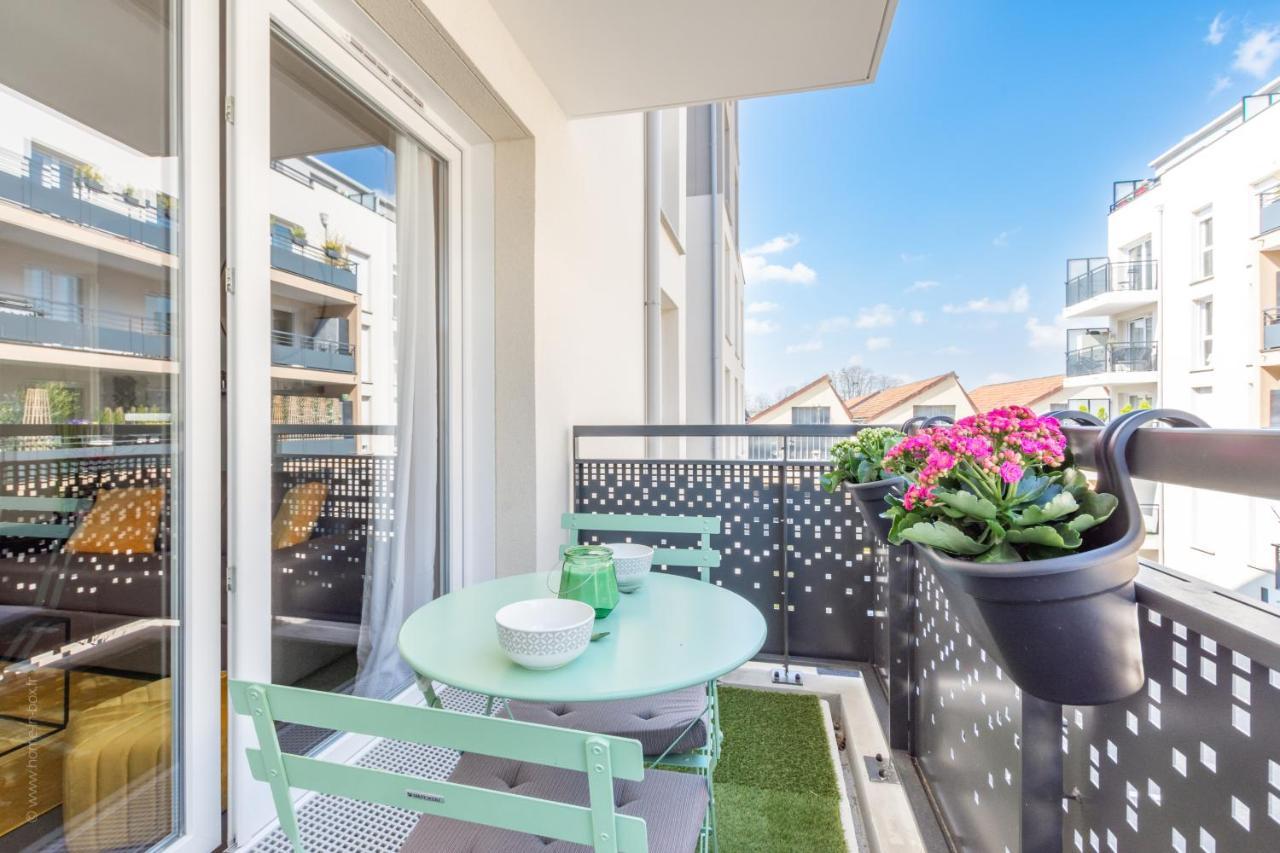 The Sunshine- Appart Cosy Proche Paris-Disney Avec Parking Prive Dans Residence 모 외부 사진